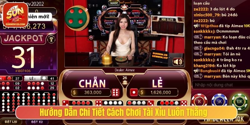 Cách chơi tài xỉu luôn thắng