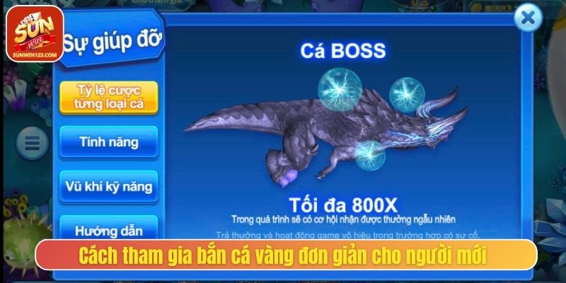 Cách tham gia bắn cá vàng đơn giản cho người mới