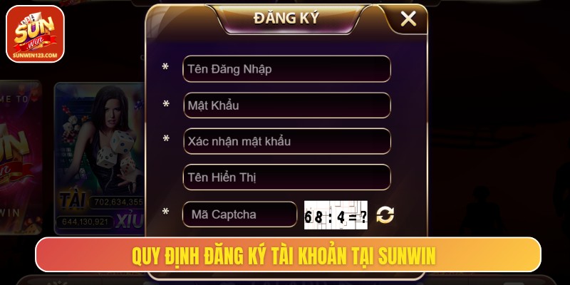 Hội viên nắm rõ quy định để tạo acc thành công nhanh chóng