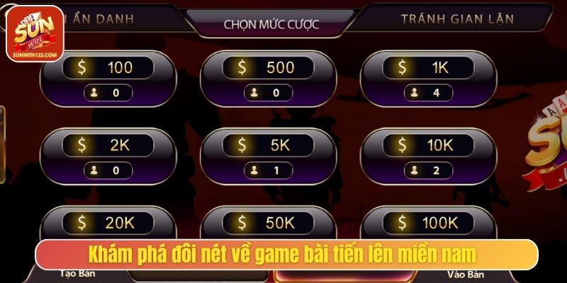Khám phá đôi nét về game bài tiến lên miền nam