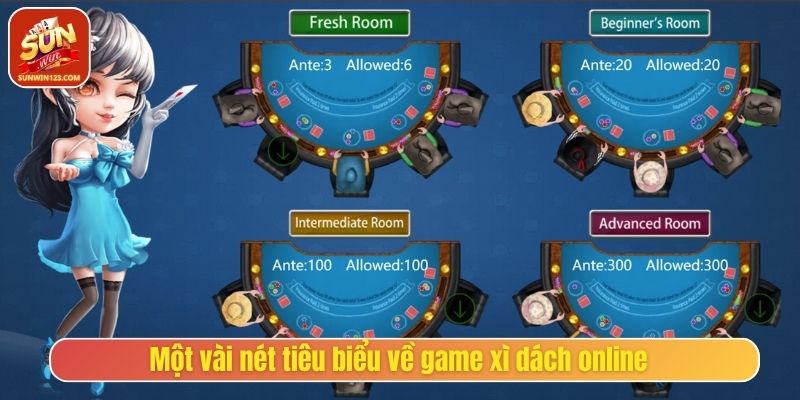Một vài nét tiêu biểu về game xì dách online