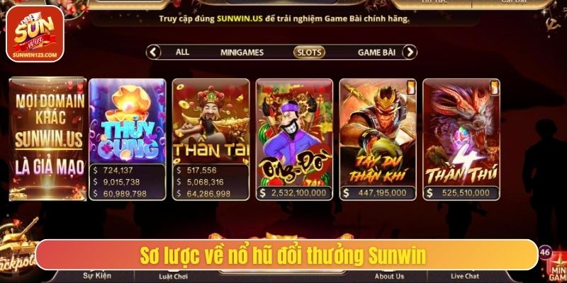Sơ lược về nổ hũ đổi thưởng Sunwin